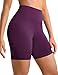 BAYDI Clouduxi Radlerhose Damen - 15cm High Waist Kurze Sporthose Damen Yoga Gym Lounge Hose