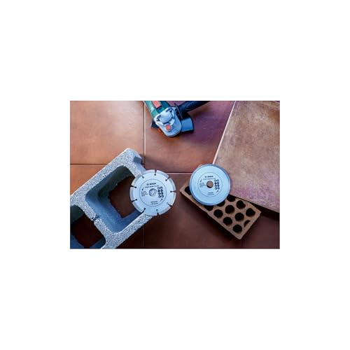 Bosch Home and Garden 2 Diamanttrennscheiben für Fliesen und Baumaterial, 115 mm, 2607019478 – Ansicht 3