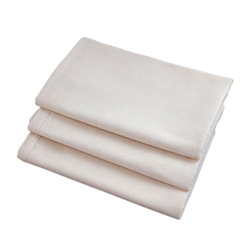 UKCOCO 2piezas Tela Filtrante De Algodón Para Colador Tela De Algodón Ultrafina Reutilizable Para Cocinar Exprimir Jugo y Filtrar Alimentos