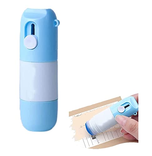 Líquido de corrección de papel térmico con cuchillo de desembalaje, líquido corrector de protección antifugas para etiquetas de paquete (Correction Fluid-1pcs) Cover