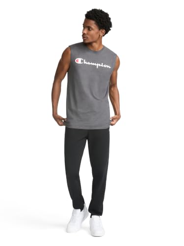 Champion Men's Fleece Joggers Sweatpants, Standard Fit, Midweight Fleece, Available in Regular and Big & Tall