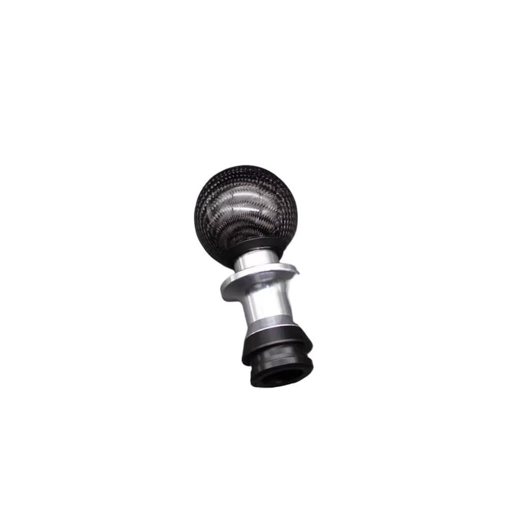 POANBCGY Auto Parts CNC Real Carbon Fiber Gear Shift Knob for BMW E46 E90 E60 E92(Carbon Fiber)