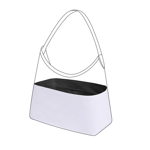 DGAZ Bolsa organizadora leve para bolsa Goyard Hobo, bolsa interna de seda e DupontPaper para bolsas de luxo (preta, bolsa hobo)
