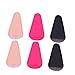 Outanaya 6pcs Nipper Protective Cap Scissors Protective Cover Nail Cuticle Scissors Beauty Tool Cover Pu Material Safe Use Rosy