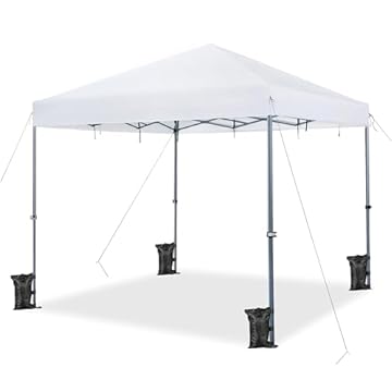 10x12 pop up canopy with sides