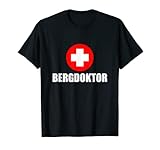 El diseño de doctora de montaña para médicos, asistentes médicos o doctores que proporcionan ayuda en las zonas de esquí de las montañas de los Alpes de Alemania, Austria o Suiza. Para todos los que disfrutan del esquí y el snowboard y celebran por la noche en la cabaña y el alma.