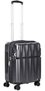 Amazon | [トラベリスト]キャリーケース ジッパー トップオープン