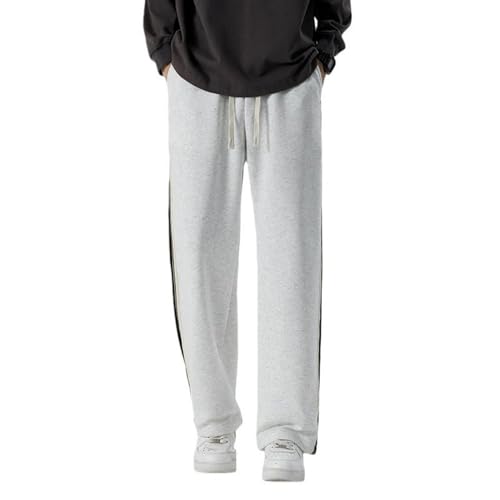 Pantalon de survêtement épais homme jambe large pour en finir avec les joggings serrés