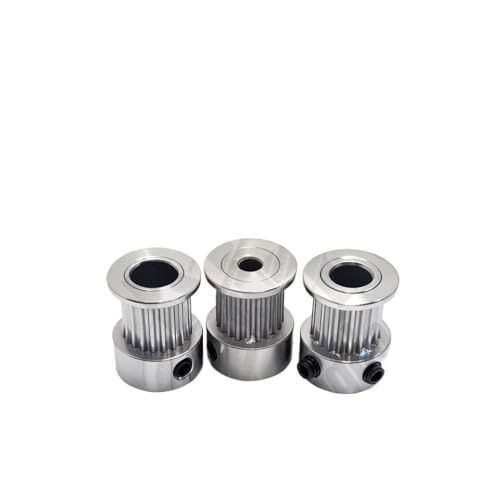 Polea dentada tipo K con 20 dientes 2GT y diámetro interno de 6mm para guiado síncrono 2