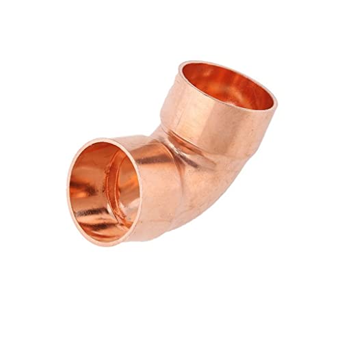 Raccordo For Tubi For Saldatura In Rame E Pari A Gomito Doppio Connettore Presa A Gomito, For La Refrigerazione Dell'aria Condizionata (Size : 12.7mm)