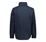 CMP - Chaqueta de hombre con capucha y botones a presión, Azul negro, 48