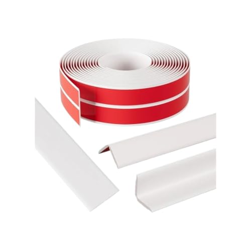 Moldura autoadhesiva gris 6cm x 3m protector de esquinas para pared y encimeras 3