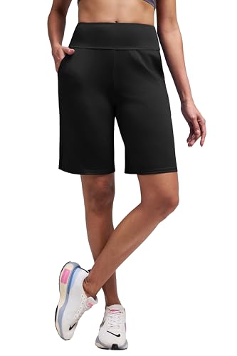 50% Off Alaroo Women's High-Waisted Athletic Bermuda Shorts