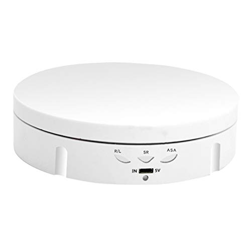 #N/A Plataforma giratória elétrica de 360 graus para fotografia, capacidade 10kg, plataforma giratór