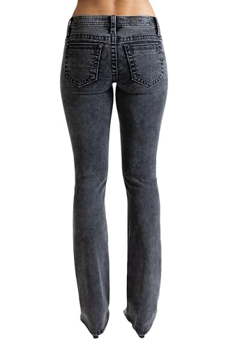 Miss Me Women's Ryder Jane Low-Rise Bootcut Jeans