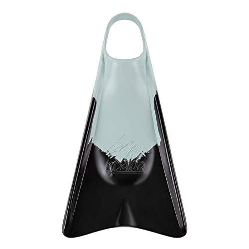 Nadadeira Pé de Pato Kpaloa Original Preto e Gelo Bodyboarding M (38-40)