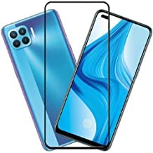 Image of Tempered Glass Screen Protector Compatible For Oppo F17 Pro with Edge to Edge Coverage and with Easy Installation Kit
