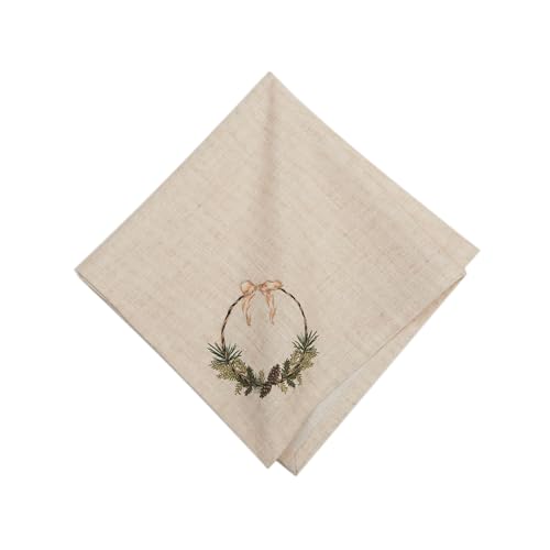 Servilleta de Tela Verde C&F Home Pinecone miniatura 1