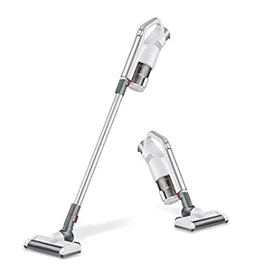 Cordless Stick Vacuum Cleaner with Storage Base, 9000Pa Powerful Suction, 2 in 1 Handheld Stick Vacuum, Motorised Floor Brush, 2 Suction Levels, Up to 40 Minutes Runtime