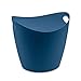 Koziol Zuber Bottichelli XL 5736675 - Cestino portaoggetti in plastica termoplastica, 28 l, Colore: Blu