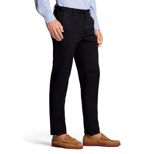 IZOD Men's American Chino Flat Front Slim Fit Pant3
