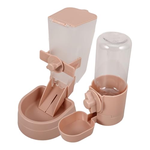 balacoo Automatic Pet Feeder Water Dispenser Cat and Dog Feeder Hanging Type Easy to Install Durable