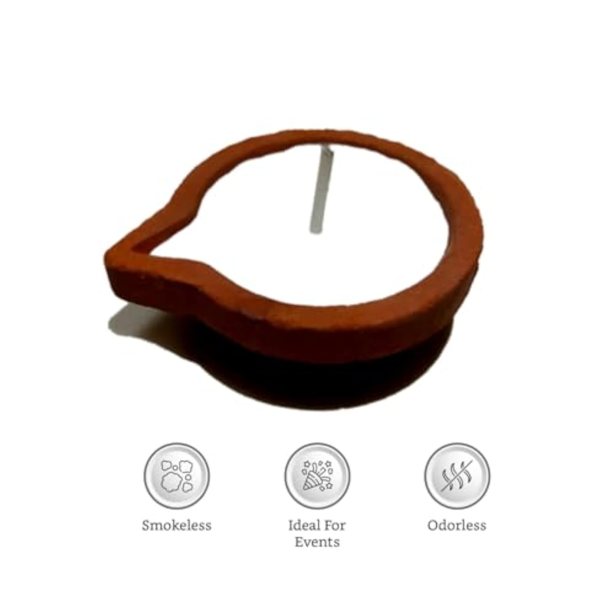 Grews Traders Diya Candle, Multicolour