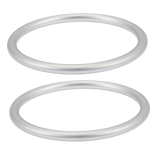MOBUTOFU 2 Piezas Correa De Anillo De Aluminio Para Portabebés Accesorio De Anillo Para Portabebés Tipo Fular De Aluminio Para Recién Nacidos