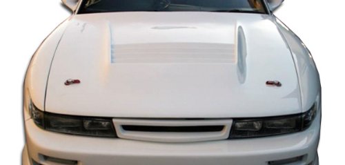 Duraflex ED-EIL-123 D-1 Hood - 1 Piece Body Kit - Fits Nissan S13 Silvia 1989-1994