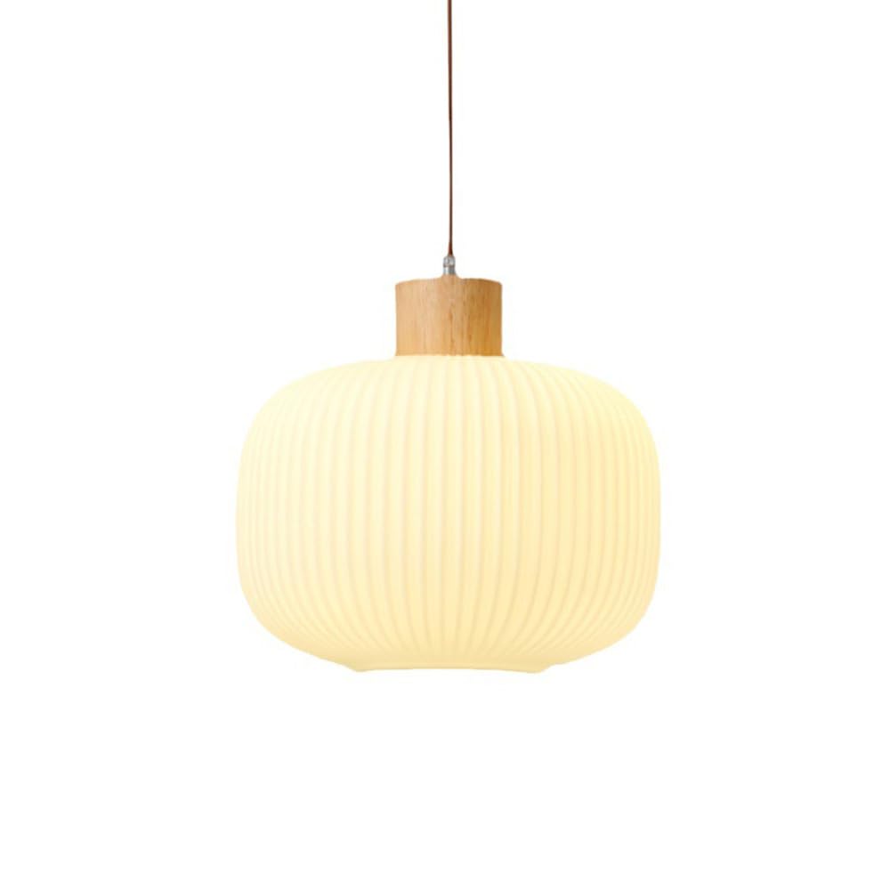 Kxklgwhn Light Japanese Style Chandeliers, Creative Lantern -Shaped Glass Pendant Lamp Lampshades, Flush Mountain Ceiling Lamps, E27 Source Single Pendant Bedroom Study Decoration Hanging Lamp