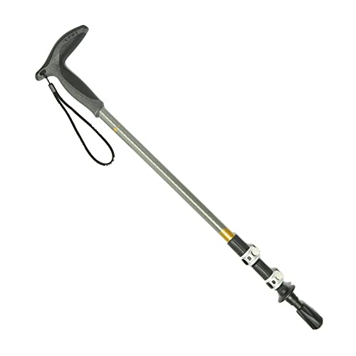 LEKI Wanderfreund Makalu, Unisex, Adult Hiking Pole, Bronze-White, One Size