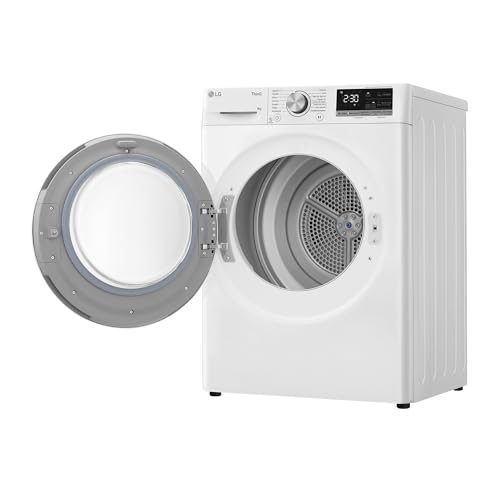 Miniatura 13 de Lg Rh90v5av6n - Secadora De Ropa, 9kg, Bomba De Calor Dual Inverter, Carga Frontal, Clasificación D, Serie 500 Blanca