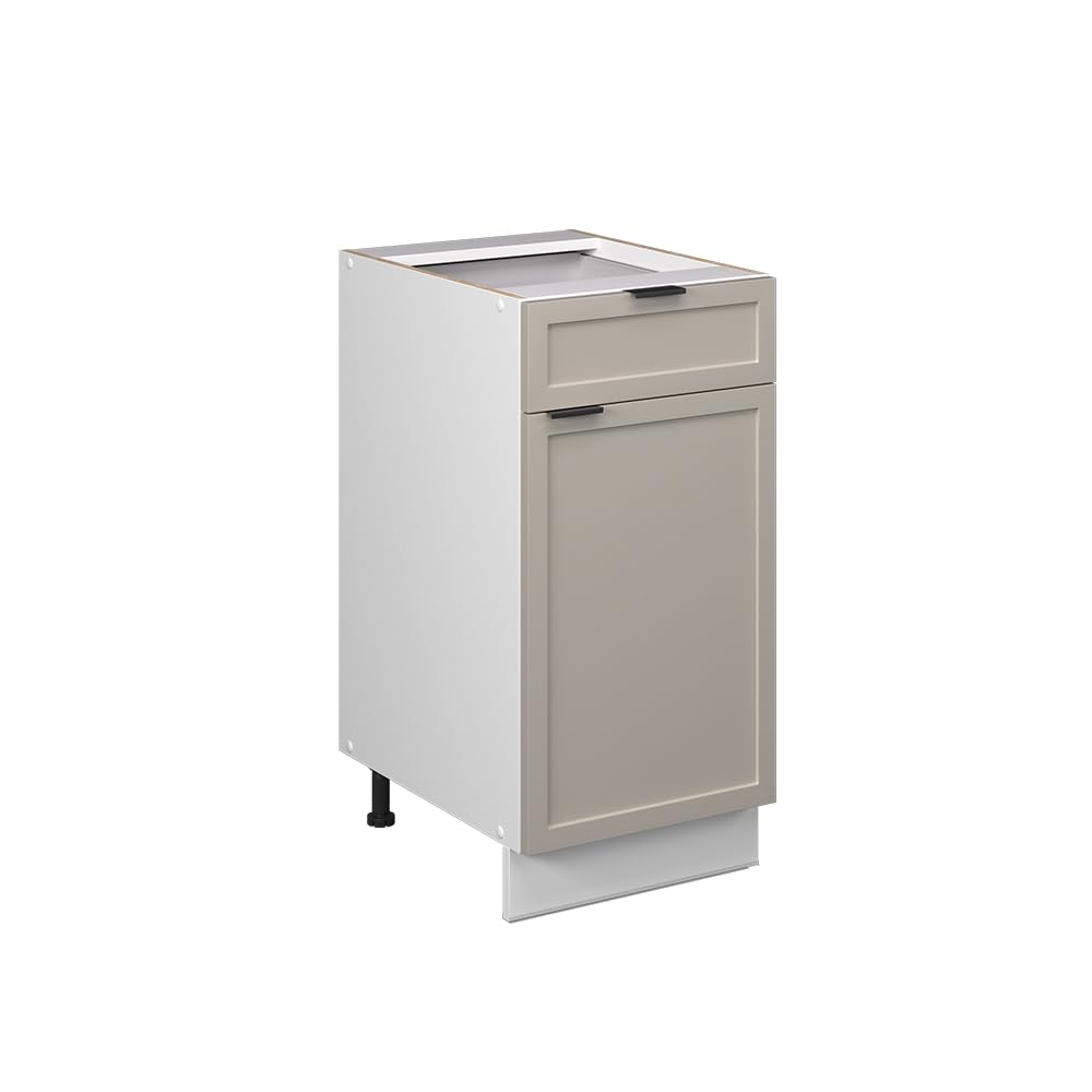 Vicco Base cabinet Fame-Line, GrayBeige, 40 cm
