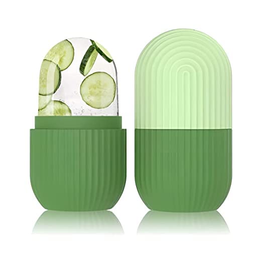 EEE SOLUTION Silicone Ice Roller for Face, Eye and Neck Massage, Eye Puffiness Removal Massager | Skin tightening & Glowing Skin