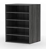 Aberdeen Series Horizontal Paper Management Organizer, Grey Steel - 20.25 x 15 x 11.75 in.