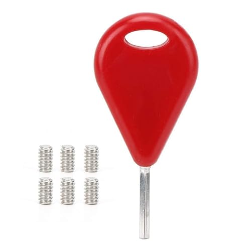 Accesorios para Tablas de Surf Surf Fin Key Rudder Key + Screws Set, para Fins Surfing Equipment