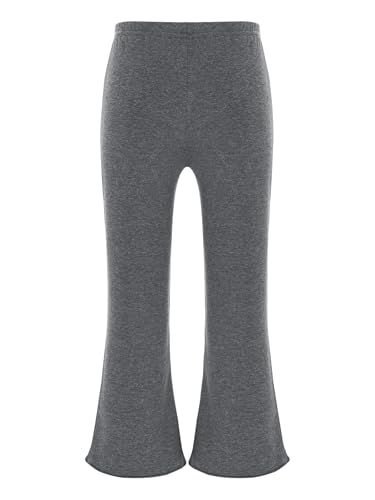 JEYPINMI Infant Girls Elastic Waistband Bowknot Flared Bell Bottom Pants Skinny Trouser Leggings Y2K Casual Pants2