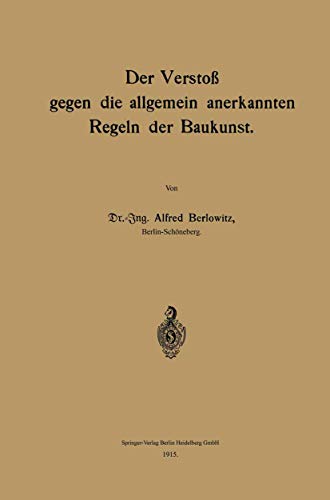 Der Verstoß gegen die allgemein anerkannten Regeln der Baukunst (German Edition)