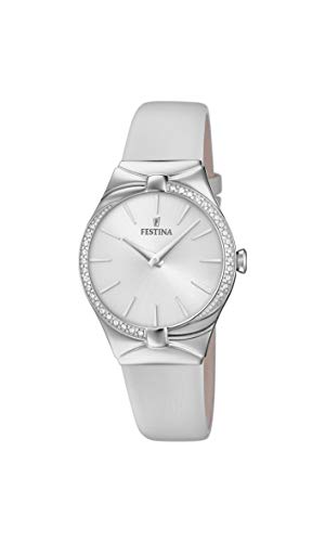 Preisvergleich Produktbild Festina Damen Analog Quarz Uhr mit Leder Armband F20388 / 1