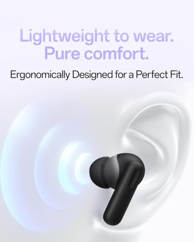 OPPO Enco Air 5 True Wireless Noise Cancelling Earbuds with 52dB Real time ANC,Upto 54Hrs Playtime,Triple-Mic AI Clear Call,Low Latency,Fast Charging.,Lavender Purple - Image 7