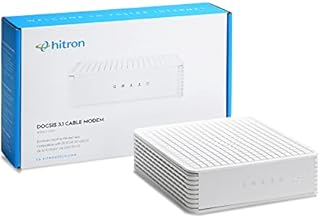 Hitron CODA DOCSIS 3.1 Modem | Pairs with Any WiFi Router or Mesh WiFi | Certified with Comcast Xfinity, Charter Spectrum, Cox | 10x Faster Than DOCSIS 3.0 | Cable Modem with 2X 1 Gbps Ethernet Ports