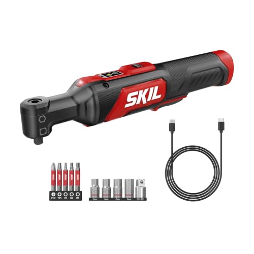 Skil PWRCORE GO 4V Dual Drive Ratchet Wrench with 10-Pc. Bit Set - RW0010-01