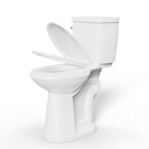 High Toilets For Seniors 21 Inch | 1.28gpf Single Flush Two-piece Extra Tall Toilets | Tall Toilet For Bathrooms Comfort Height Elongated, 12inch Rough-in Extra High Toilet For Tall People, Disabled High Toilets For Seniors 21 Inch | 1.28gpf Single Flush Two-piece Extra Tall Toilets | Tall Toilet For Bathrooms Comfort Height Elongated, 12inch Rough-in Extra High Toilet For Tall People, Disabled
