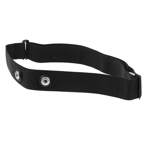 NOLITOY Monitor Strap Replacement Band for Fitness Chest Belt Sensor Comfortable Elastic Black