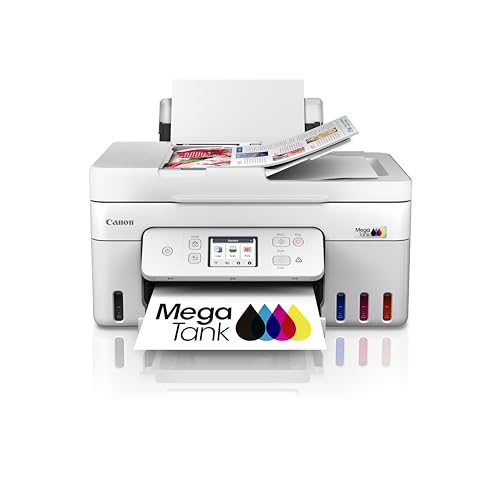 Image of Canon PIXMA MegaTank G4780 All-in-one Inktank Colour Printer with Duplex and ADF with 2 Years Standard Warranty