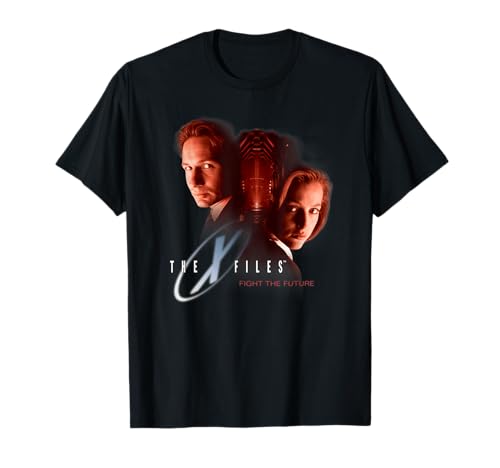 The X-Files : Mulder et Scully combattent Les années 90 du Futur T-Shirt