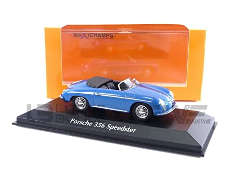 MAXICHAMPS POR 356 A Speedster 1956 miniature 1/43 pour vitrine de passionné