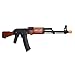 Lancer Tactical AK-74N Series AEG Full Metal Airsoft Rifle Real Wood Furniture ETU MOSFET