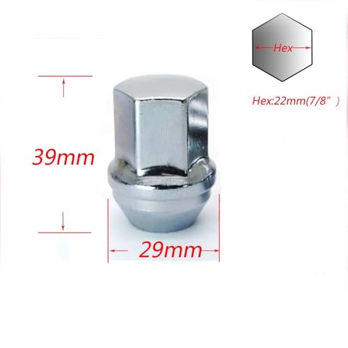 Evite vibraciones con tornillos de rueda M14x1.5 para Malibu Enclave de 36 mm 3
