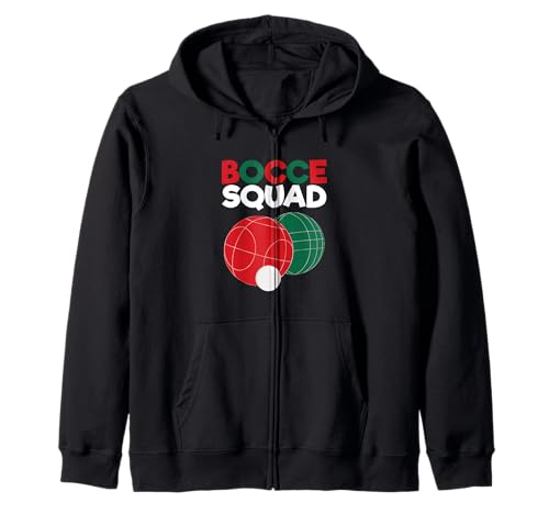 Italiano Bocce Ball Lover Bocce Player Funny Bocce Squad Sudadera con Capucha